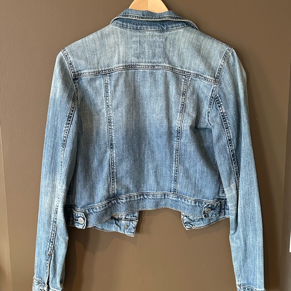 Garage Light Wash Denim Jacket - Light Blue - Picture 5 of 5